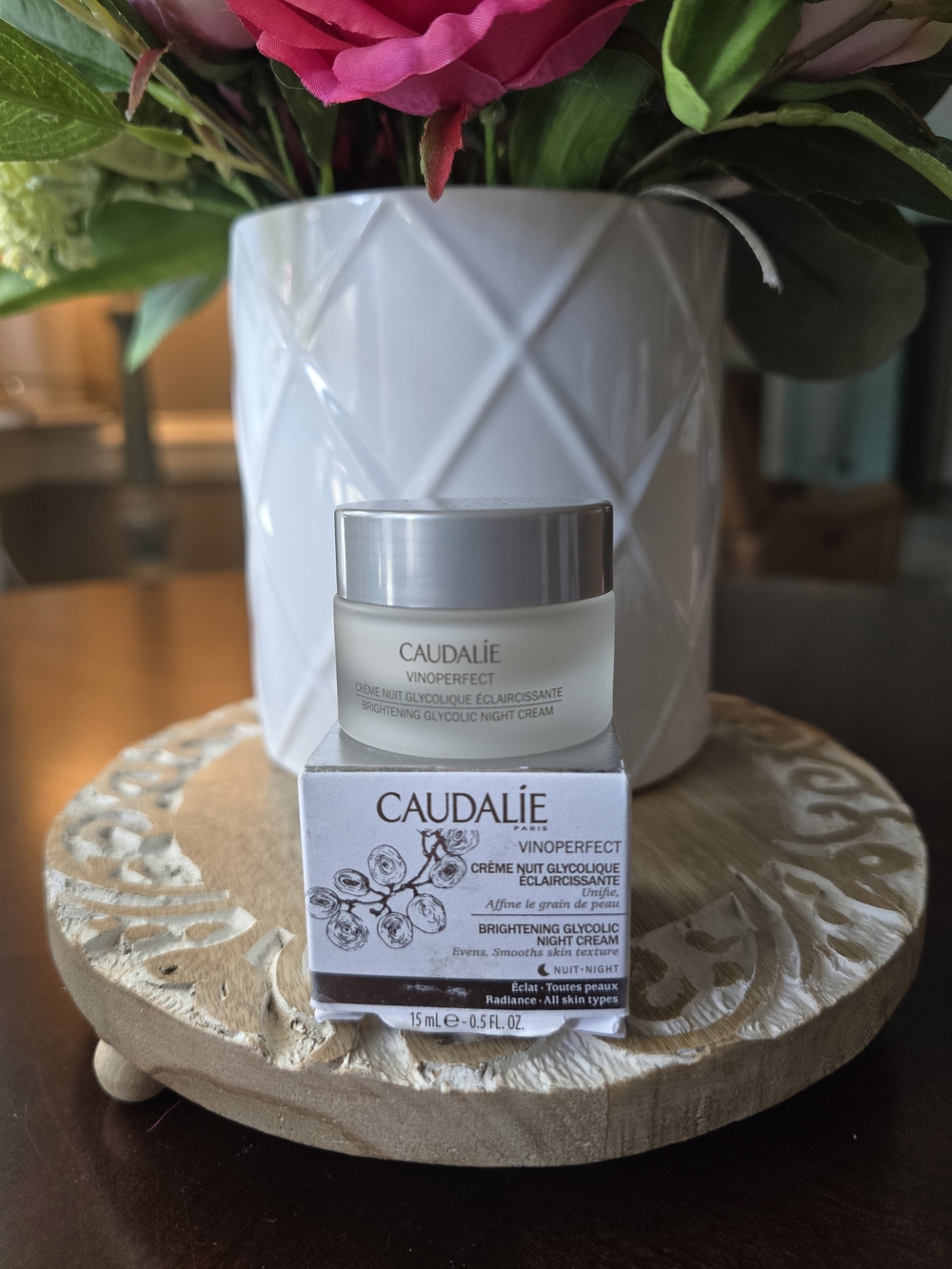Caudalie Brightening Glycolic Night Cream - 15ml